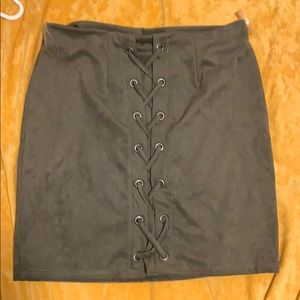 olive skirt